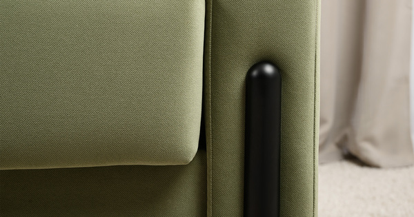 Диван-кровать прямой Барселона ТД 672 велюр Diagonal 694 оливковый