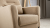 Кресло для отдыха Барселона ТК 670 велюр Diagonal 290 бежевый