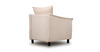 Кресло для отдыха Берта ТК 771 велюр Mirage semolina молочный
