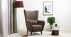 Кресло для отдыха Феличе ТК 528 велюр Велутто 36 шоколадный
