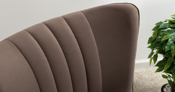 Кресло для отдыха Феличе ТК 528 велюр Велутто 36 шоколадный