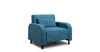 Кресло-кровать Киото ТК 784 велюр Epic 75 azuro синий