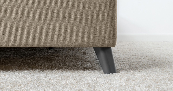 Кровать Миа 160 рогожка бежево-коричневый, кант желтовато-коричневый с ортопедическим основанием и подъемным механизмом