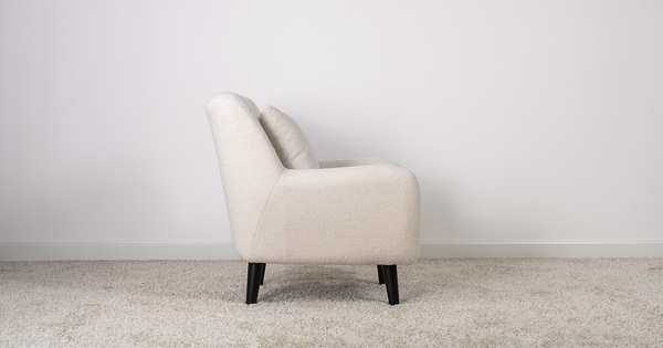 Кресло для отдыха Шон ТК 270 велюр Romeo 02 белый