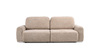 Диван-кровать прямой Тэдди 1502 композиция 1, букле Pique 006 бежевый, модульная система