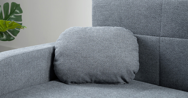 Диван-кровать прямой Тео (120) ТД 909 велюр Danco 995 серый