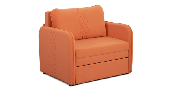 Кресло-кровать Юта (85) ТК 523 велюр Вивальди 31 медный